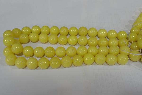 CTU2521 15.5 inches 16mm round synthetic turquoise beads