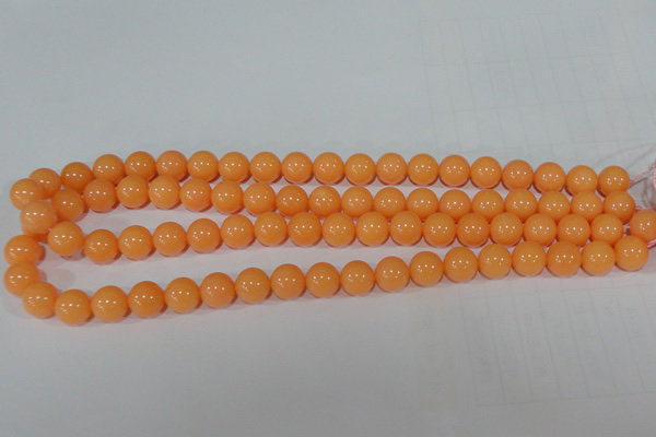 CTU2534 15.5 inches 10mm round synthetic turquoise beads