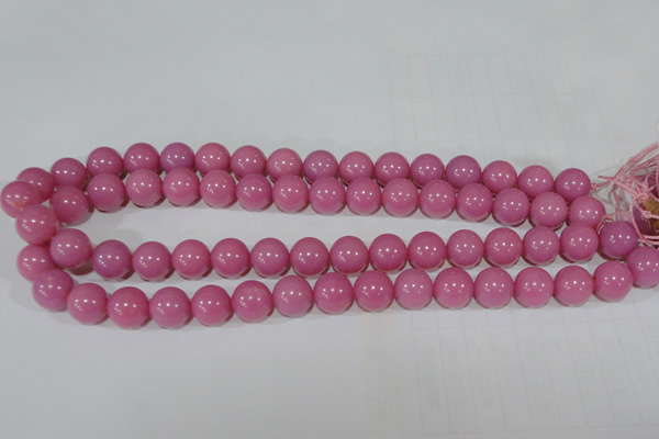 CTU2551 15.5 inches 12mm round synthetic turquoise beads