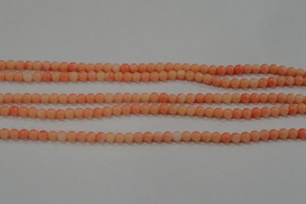 CTU2630 15.5 inches 3mm round synthetic turquoise beads