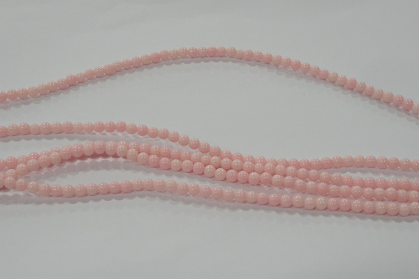 CTU2671 15.5 inches 3mm round synthetic turquoise beads