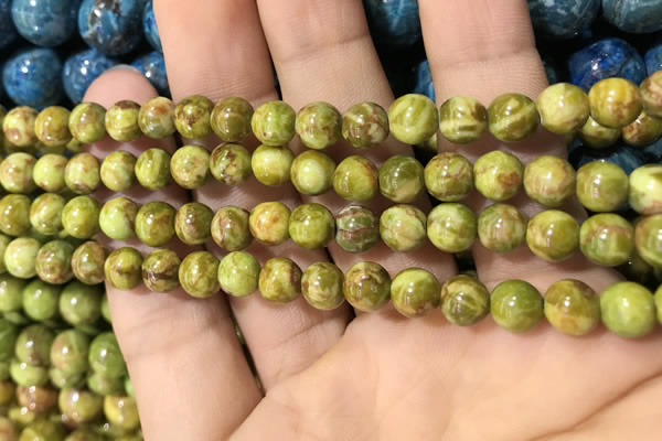 CTU3026 15.5 inches 6mm round South African turquoise beads