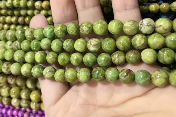 CTU3027 15.5 inches 8mm round South African turquoise beads