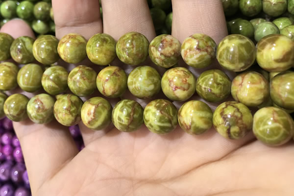 CTU3029 15.5 inches 12mm round South African turquoise beads
