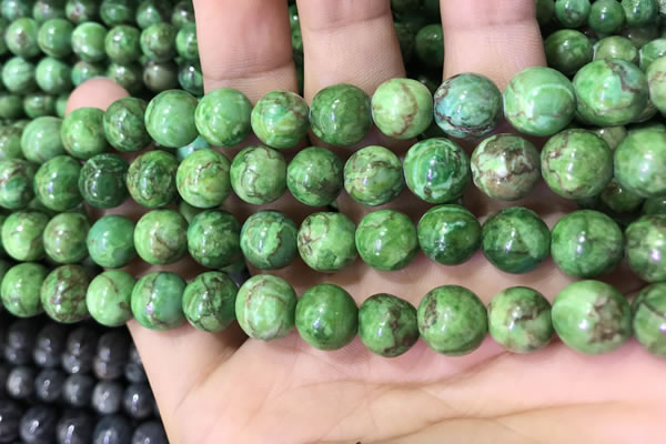 CTU3033 15.5 inches 10mm round South African turquoise beads