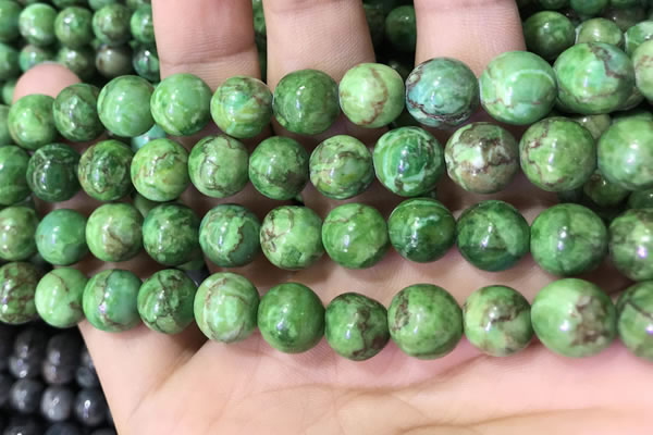 CTU3034 15.5 inches 12mm round South African turquoise beads