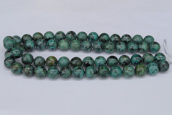CTU430 15.5 inches 14mm round African turquoise beads wholesale
