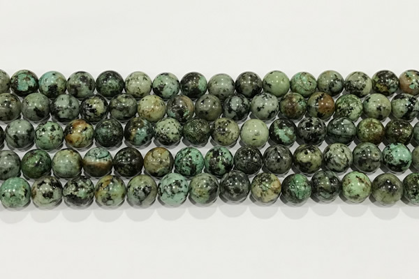 CTU513 15.5 inches 10mm round African turquoise beads wholesale