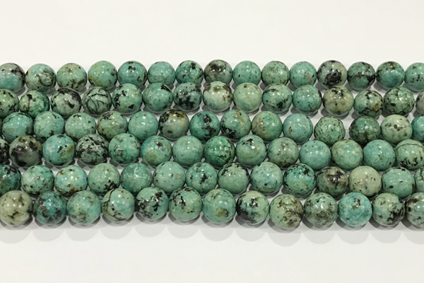CTU514 15.5 inches 6mm round African turquoise beads wholesale