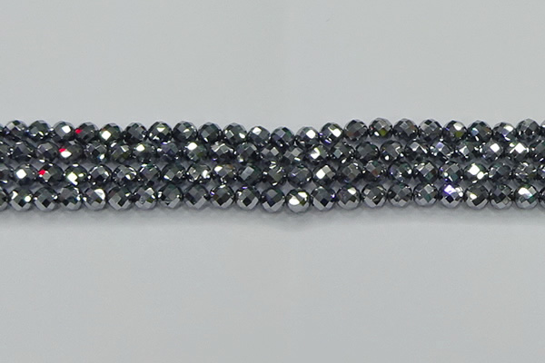 CTZ611 15.5 inches 6mm faceted round terahertz beads wholesale