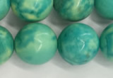 CWB878 15.5 inches 10mm round howlite turquoise beads wholesale