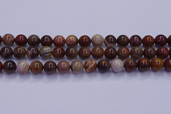 CWJ434 15.5 inches 12mm round wood jasper beads wholesale