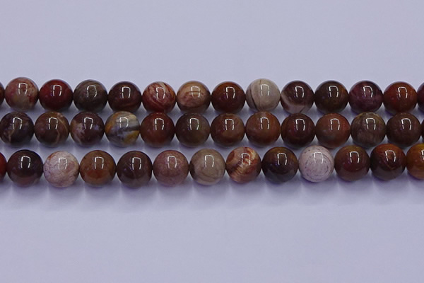 CWJ435 15.5 inches 14mm round wood jasper beads wholesale