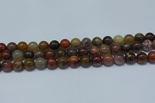 CWJ504 15.5 inches 12mm round Xinjiang wood jasper beads wholesale