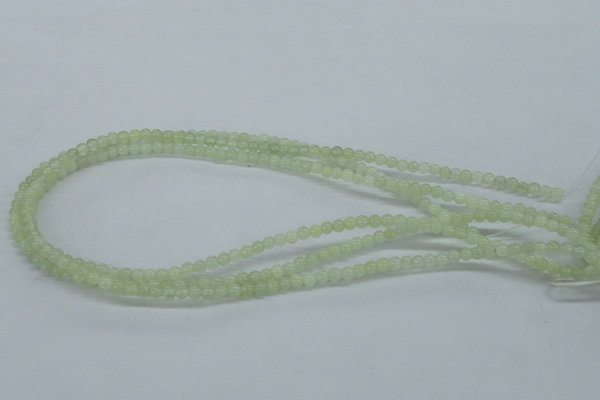 CXJ01 15.5 inches 4mm round New jade gemstone beads wholesale