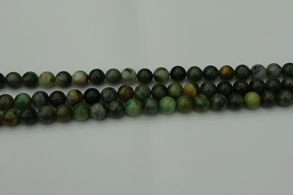 CXJ402 15.5 inches 8mm round Xinjiang jade beads wholesale