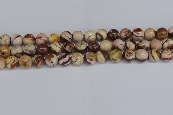 CZJ272 15.5 inches 8mm round zebra jasper beads wholesale