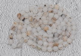 GMN903 Hand-knotted 8mm, 10mm matte montana agate 108 beads mala necklaces