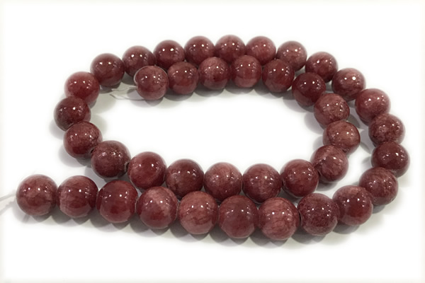 JADE285 15 inches 6mm round honey jade gemstone beads