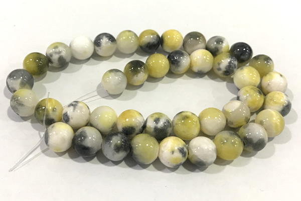 JADE397 15 inches 10mm round persia jade gemstone beads