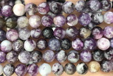 KUNZ26 15 inches 9mm round kunzite gemstone beads