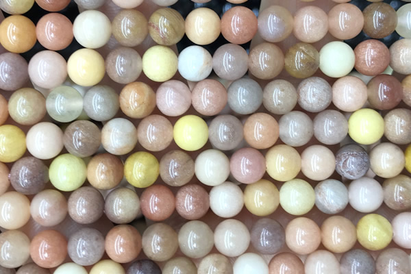 MIX45 15 inches 6mm round jade gemstone beads