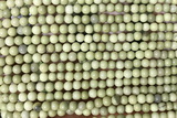 MIX48 15 inches 4mm round matcha alashan gemstone beads