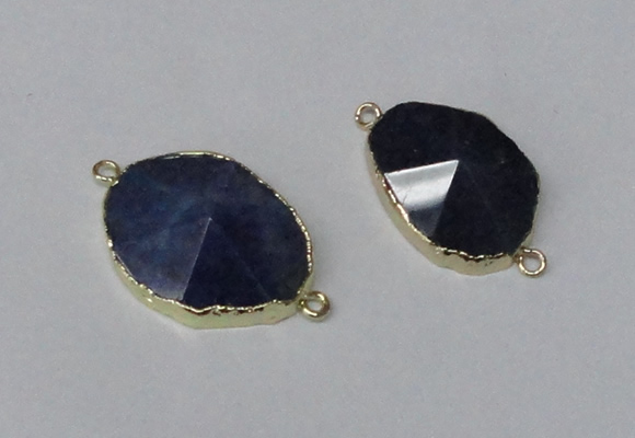 NGC500 18*25mm - 22*30mm freefrom agate gemstone connectors
