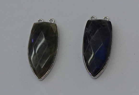 NGC5150 16*35mm - 18*40mm arrowhead labradorite connectors