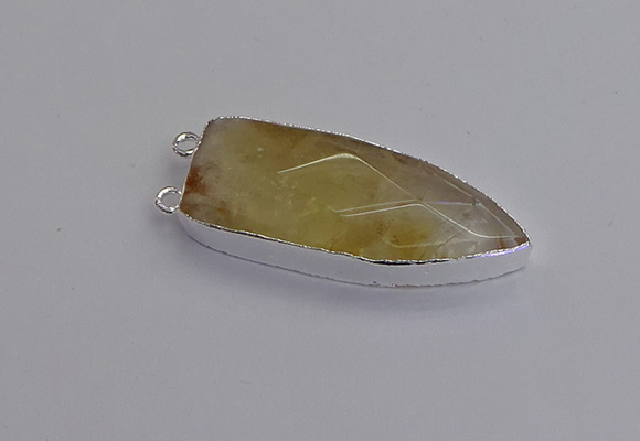 NGC5719 15*35mm - 16*45mm arrowhead citrine connectors