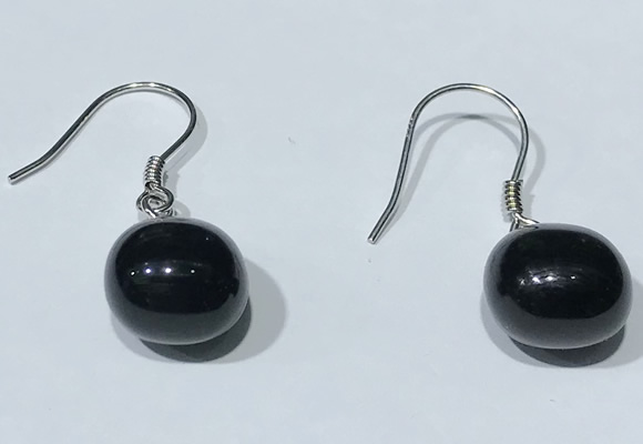 NGE429 10*10mm teardrop gemstone earrings wholesale