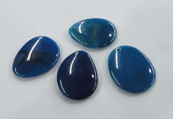 NGP1183 40*50mm - 50*65mm freeform agate gemstone pendants wholesale