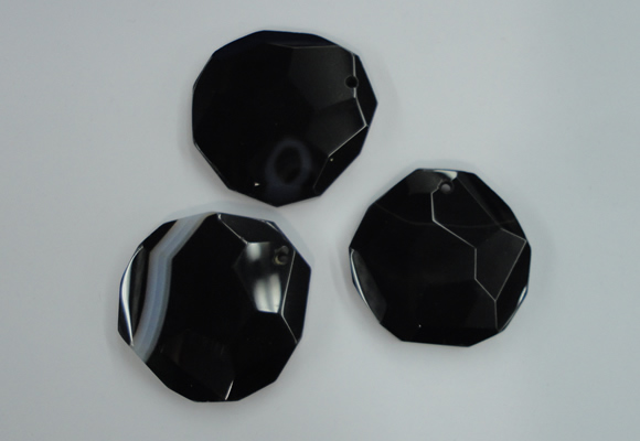 NGP1242 40*50mm - 45*55mm freeform agate gemstone pendants wholesale