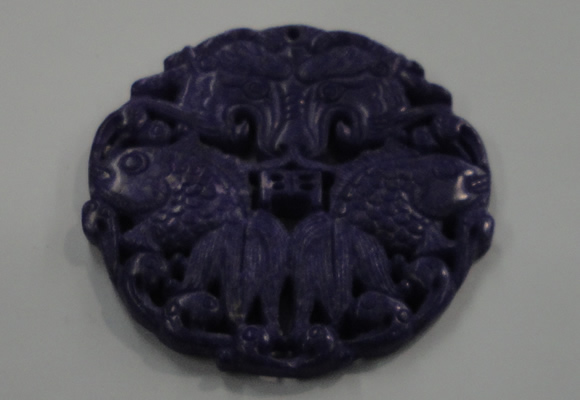 NGP1630 67*67mm Carved dyed natural hetian jade pendants wholesale