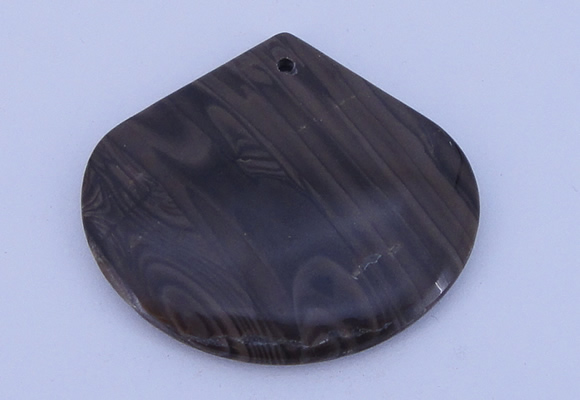 NGP168 2pcs 45*50mm grain stone pendants jewelry wholesale