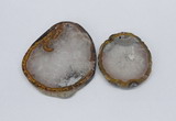 NGP2710 45*50mm - 55*75mm freeform druzy agate pendants