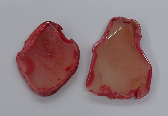 NGP3241 55*65mm - 50*75mm freeform agate slab pendants