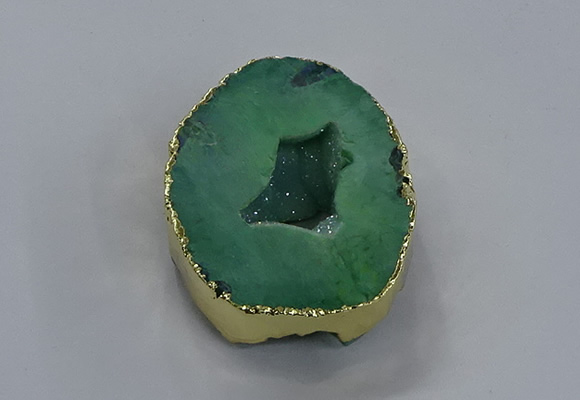 NGP3759 30*40mm - 40*50mm freeform druzy agate pendants