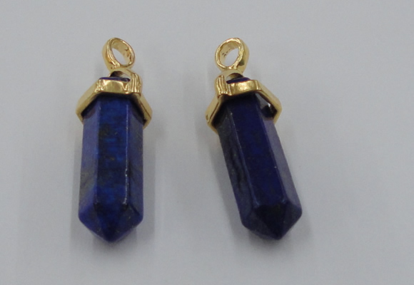 NGP5044 8*30mm sticks lapis lazuli gemstone pendants wholesale