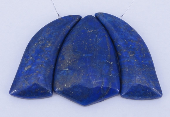 NGP51 Fashion lapis lazuli gemstone pendants set jewelry wholesale