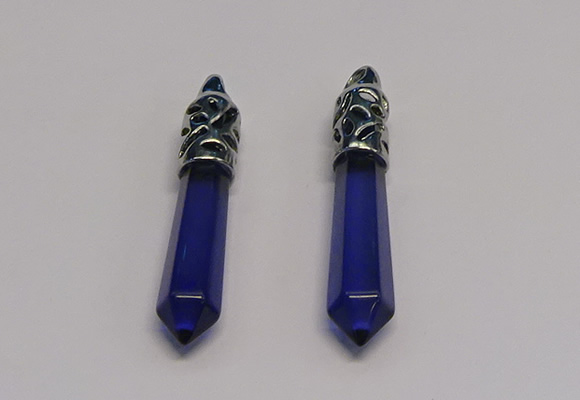 NGP5431 10*65mm sticks crystal glass pendants wholesale