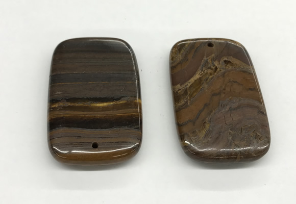 NGP5538 35*55mm rectangle iron tiger pendants wholesale