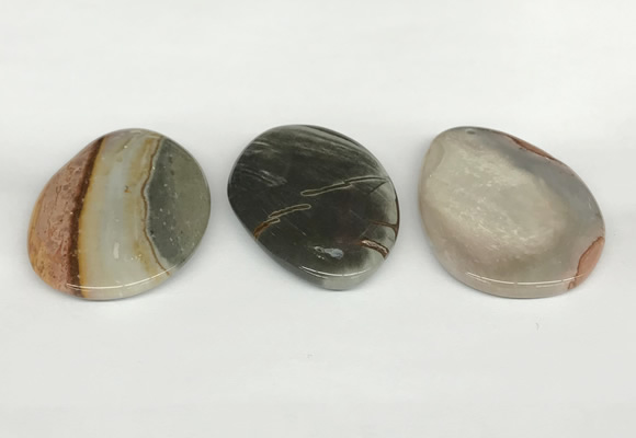NGP5786 35*55mm - 45*65mm freeform agate slab pendants