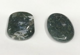 NGP5833 35*55mm oval agate gemstone pendants wholesale