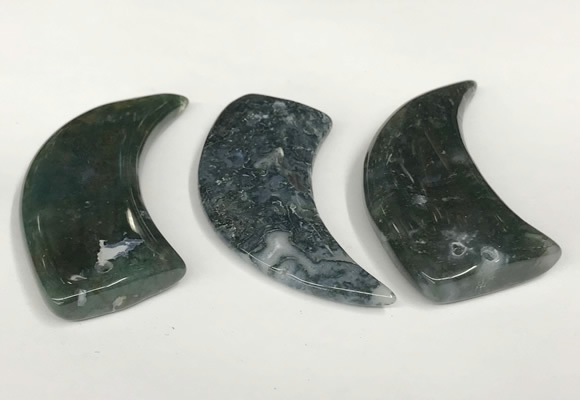 NGP5835 22*55mm - 25*55mm horn agate gemstone pendants wholesale