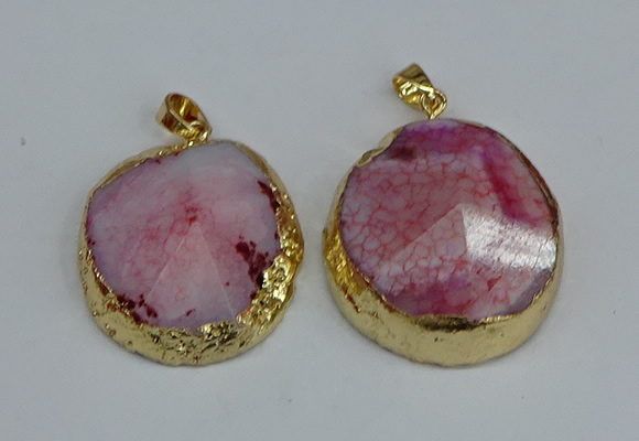 NGP8690 28*35mm - 30*40mm freeform agate pendants wholesale