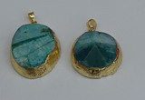 NGP8692 28*35mm - 30*40mm freeform agate pendants wholesale