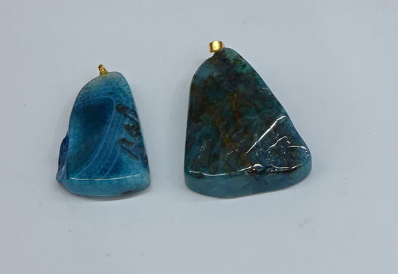 NGP8709 25*40mm – 35*50mm freeform agate pendants wholesale