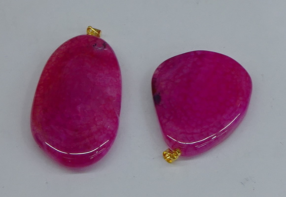 NGP8727 28*40mm - 30*54mm freeform agate pendants wholesale