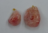 NGP8837 20*25mm - 30*40mm nuggets agate pendants wholesale